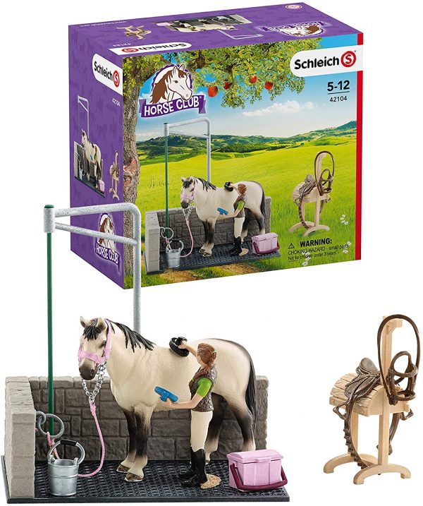 Schleich 42104 Mycí kout pro koně