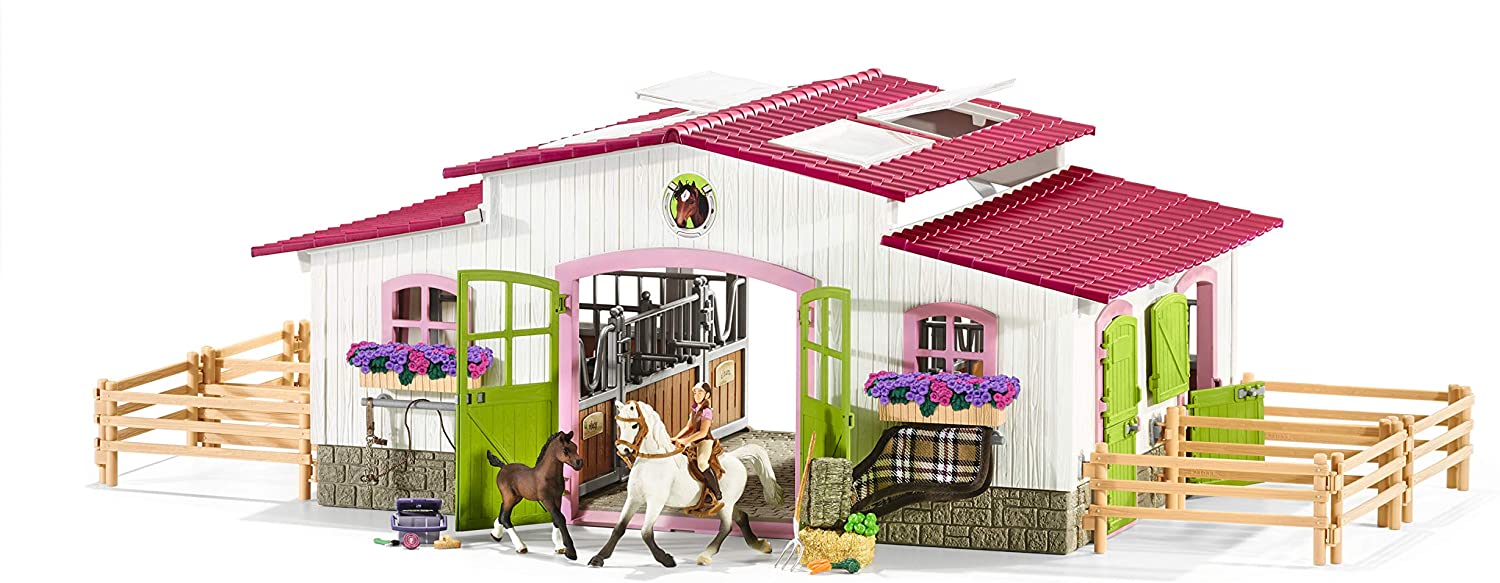 Schleich 42344 Stáj s koňmi a příslušenstvím - Obrázek 7