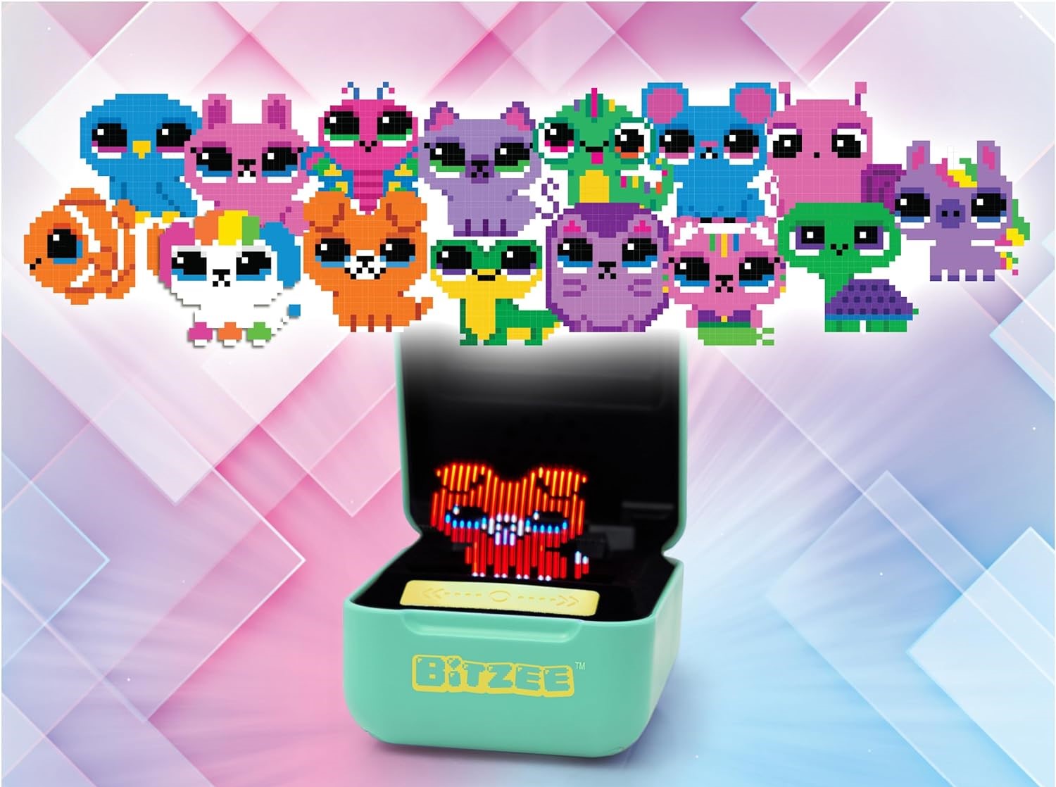 Spin Master Bitzee interaktivní digitální zvířátka - zelené - Obrázek 4