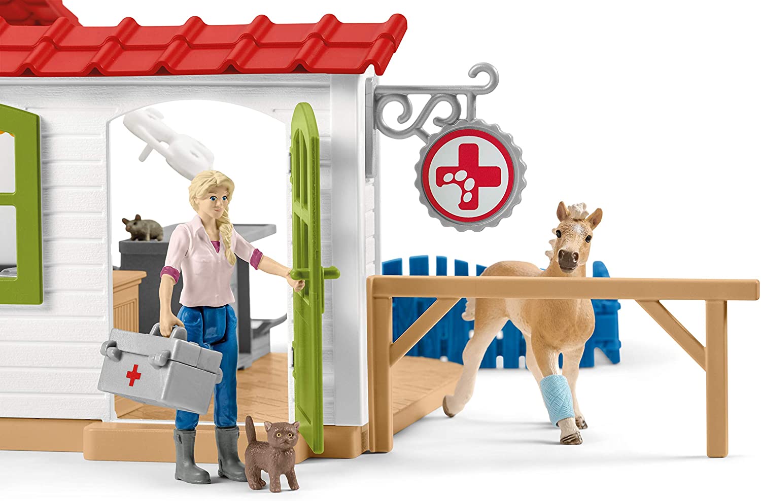 SCHLEICH 42502 Veterinární ordinace pro domácí zvířata - Obrázek 11