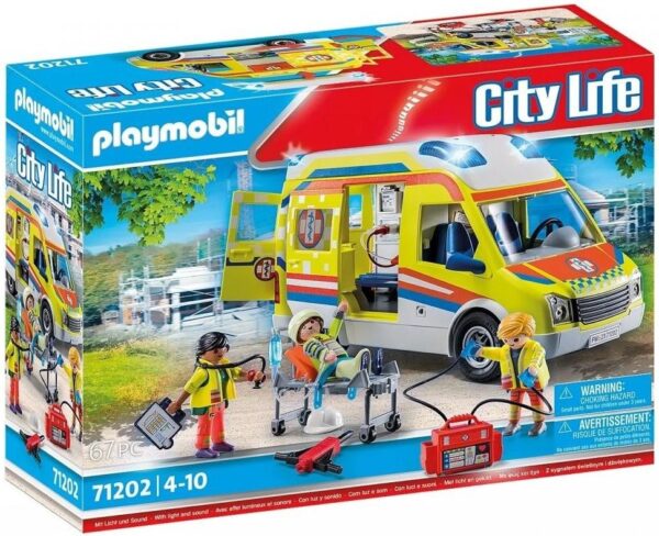 Playmobil City Life 71202 Sanitka se zvukem a světlem