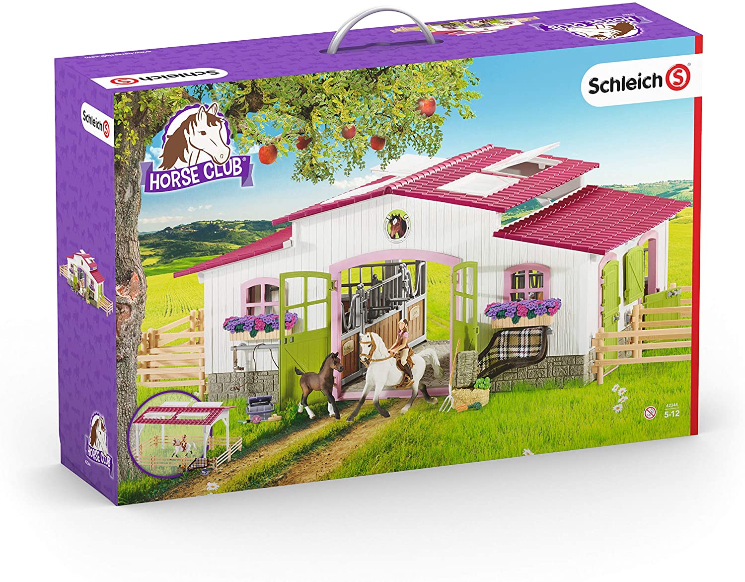 Schleich 42344 Stáj s koňmi a příslušenstvím - Obrázek 12