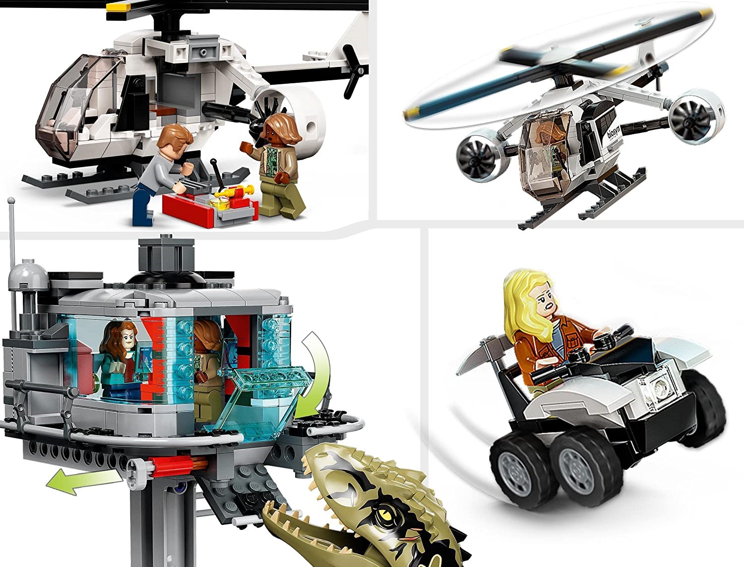 LEGO Jurassic World 76949 Útok giganotosaura a therizinosaura - Obrázek 2