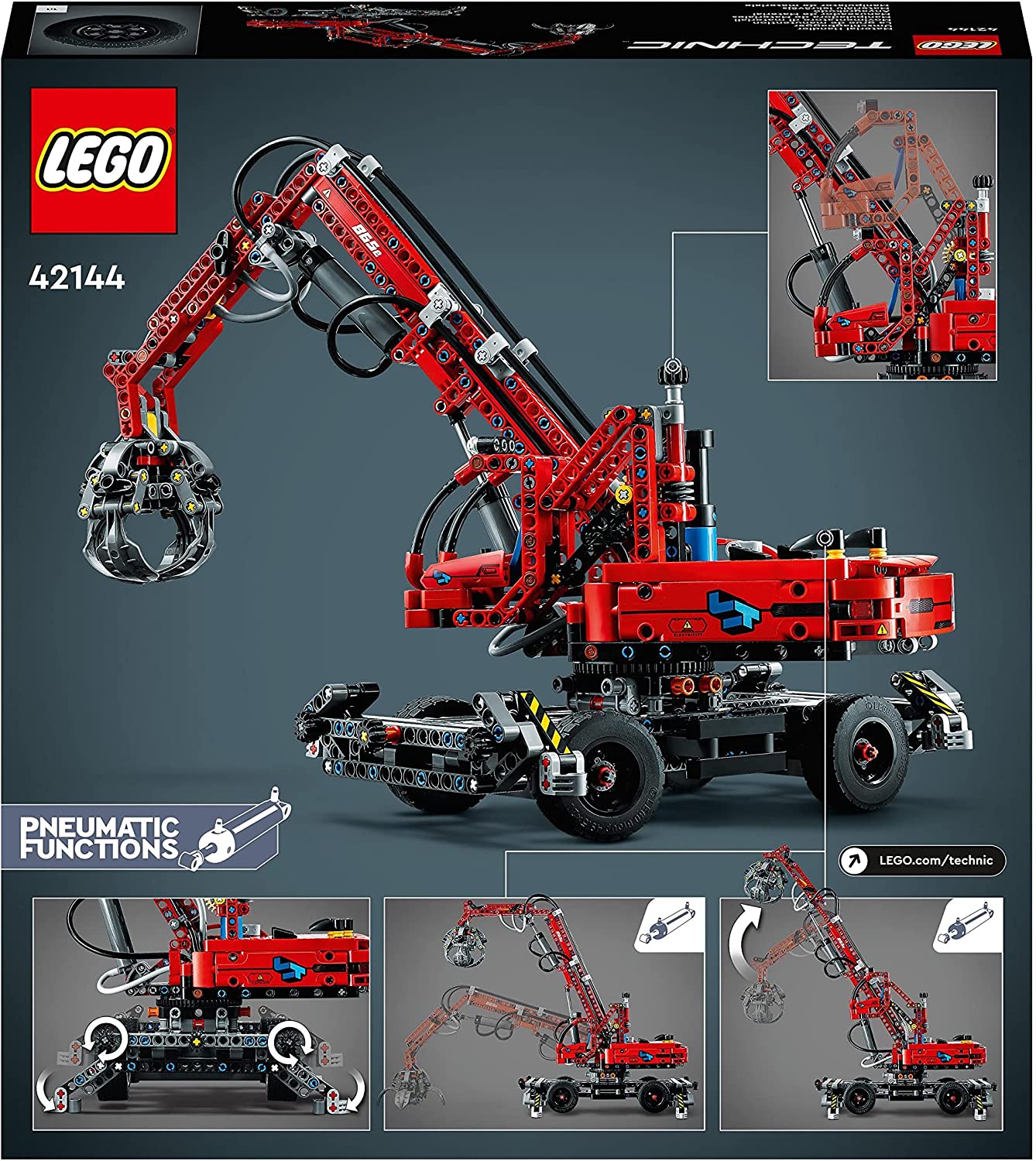 LEGO® Technic 42144 Bagr s drapákem - Obrázek 4