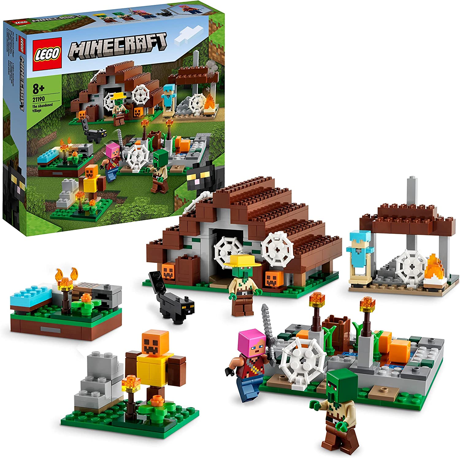 LEGO Minecraft 21190 Opuštěná vesnice