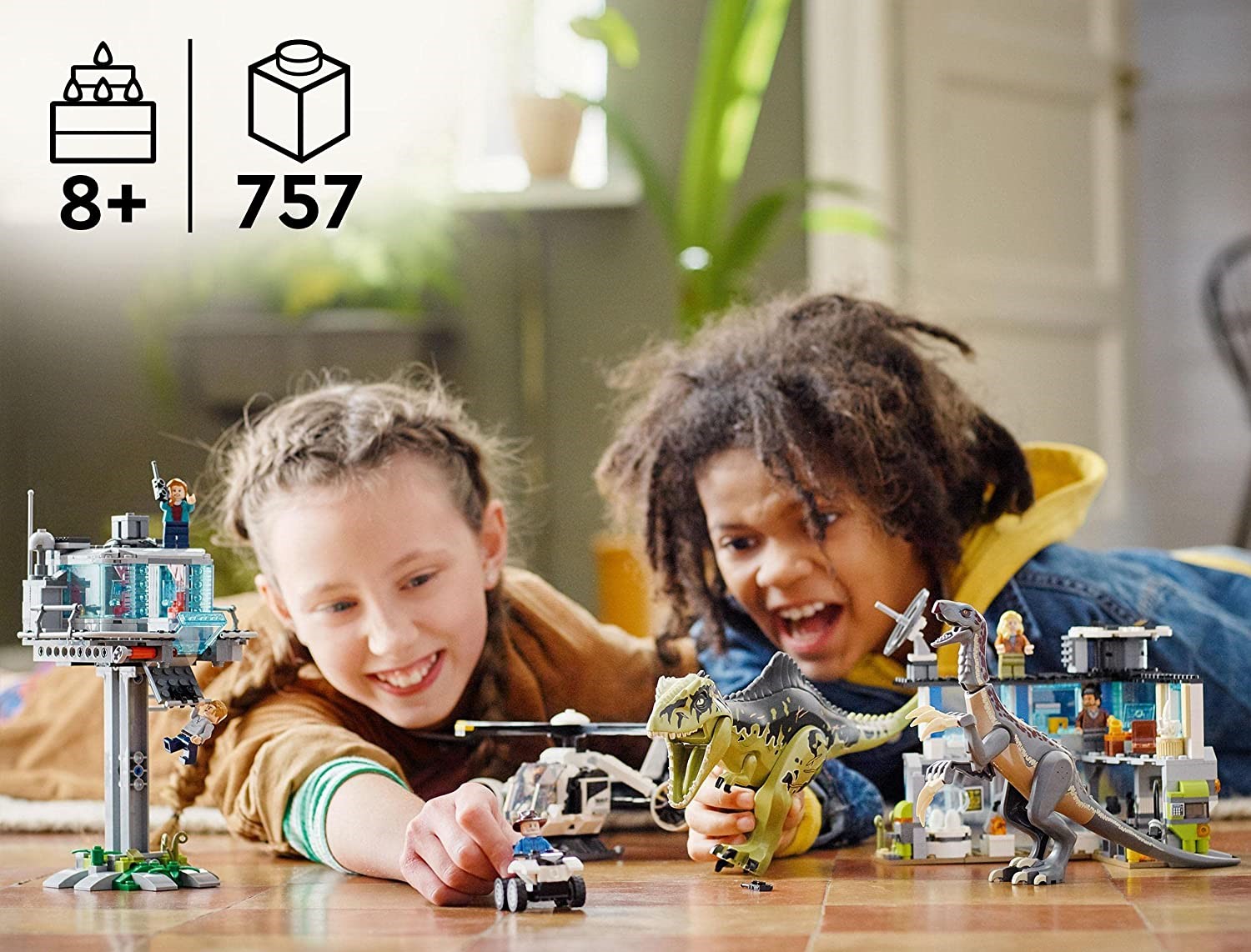 LEGO Jurassic World 76949 Útok giganotosaura a therizinosaura - Obrázek 5