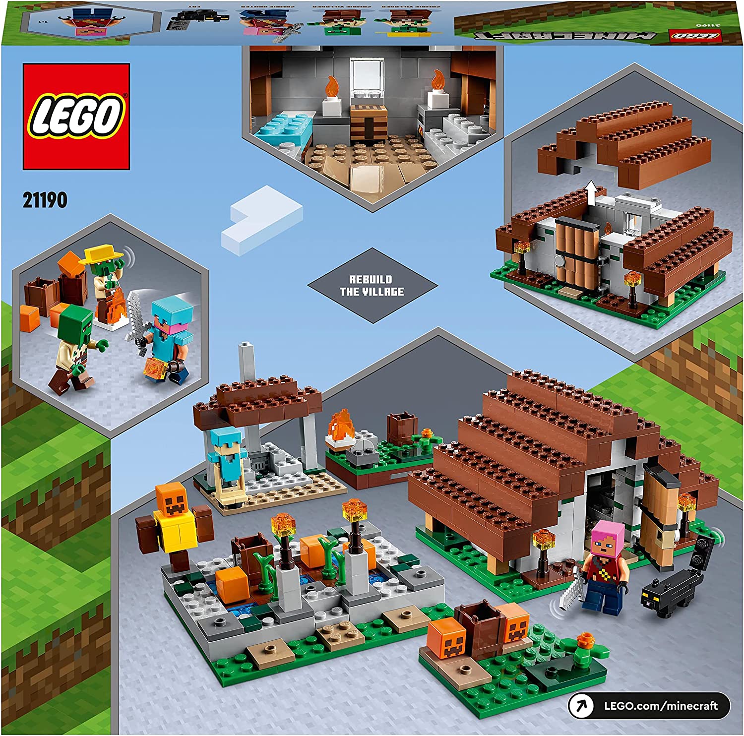 LEGO Minecraft 21190 Opuštěná vesnice - Obrázek 8