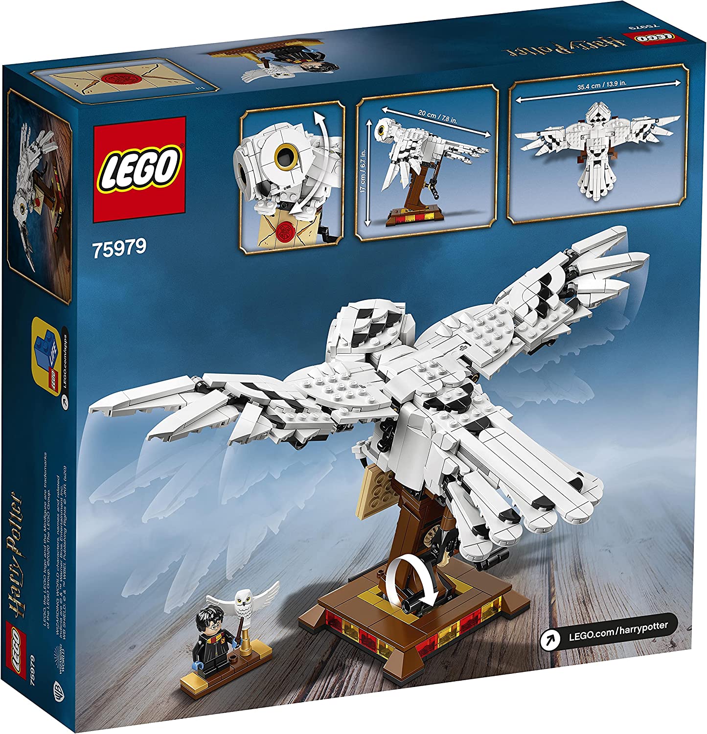 LEGO® Harry Potter™ 75979 Hedvika - Obrázek 3