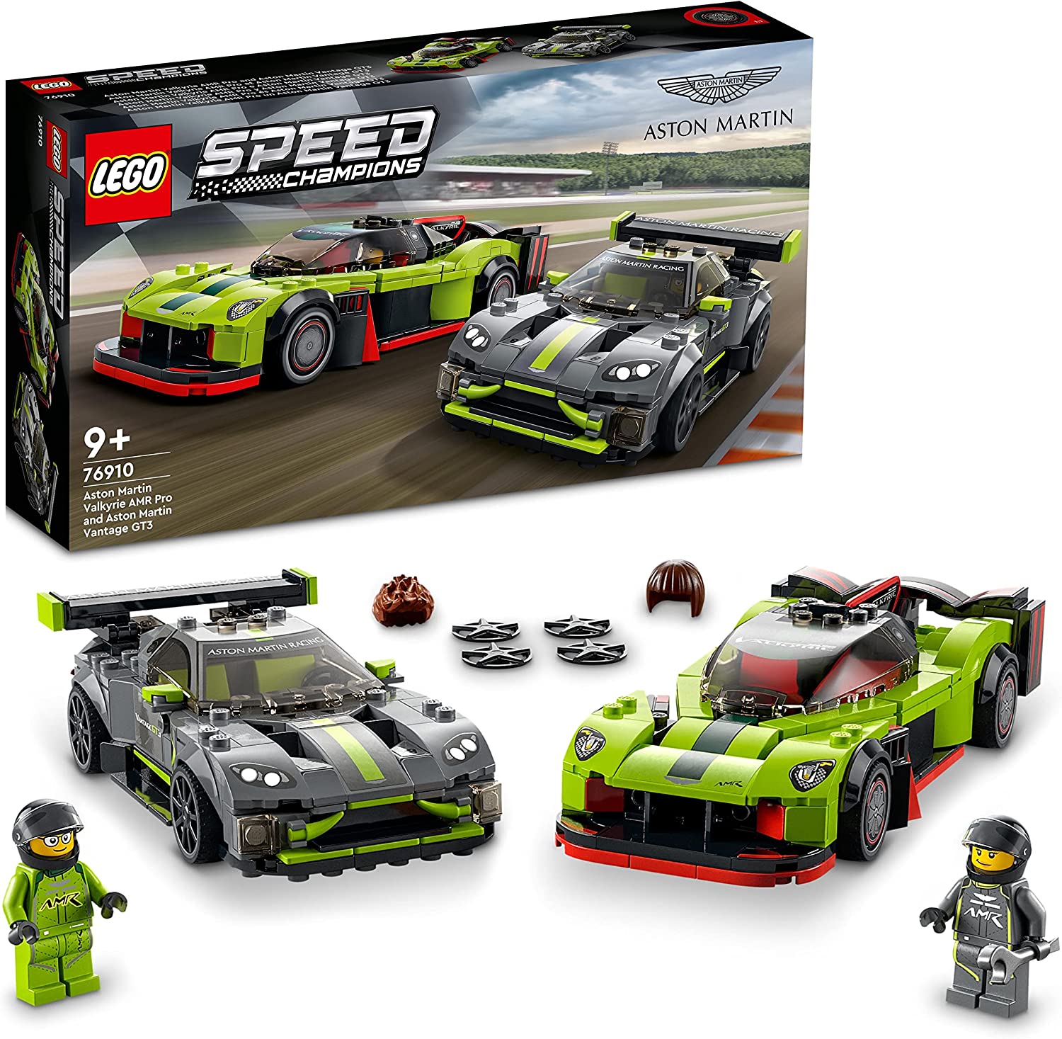 LEGO® Speed Champions 76910 Aston Martin Valkyrie AMR Pro a Aston Martin Vantage GT3