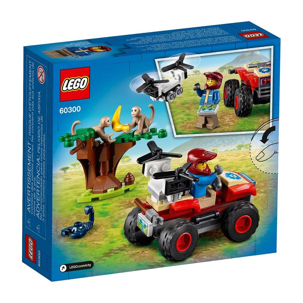 LEGO® City 60300 Záchranářská čtyřkolka do divočiny - Obrázek 3