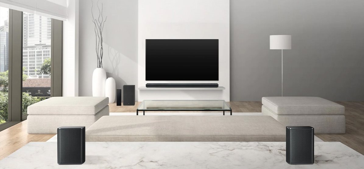 Zadní reproduktory LG SPK8