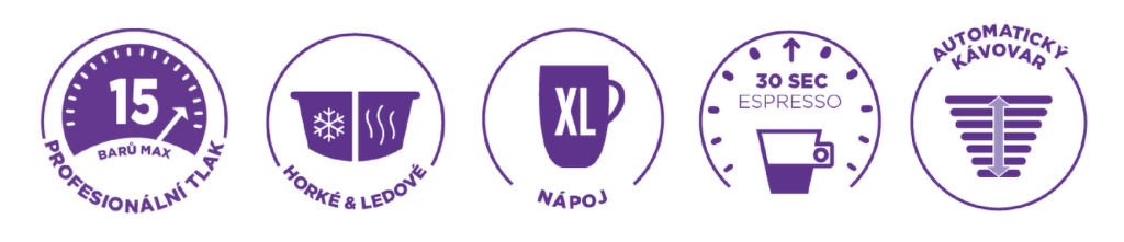 Vlastnosti Krups KP240131 Nescafé Dolce Gusto Genio S