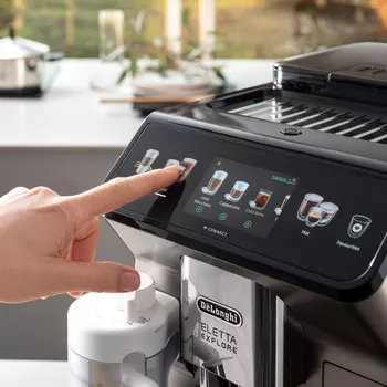 dotykový displej na kávovaru De'Longhi Eletta Explore ECAM 450.86.T