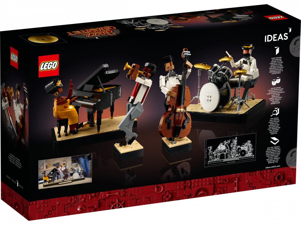 LEGO® IDEAS 21334 Jazzové kvarteto - Obrázek 5