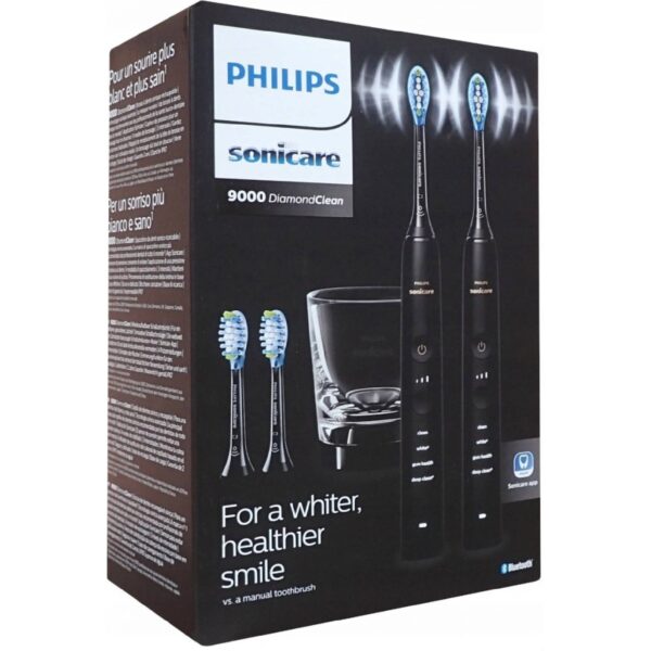 2x Sonický Kartáček Elektrický zubní kartáček Sonicare 9000 Philips HX9914/63