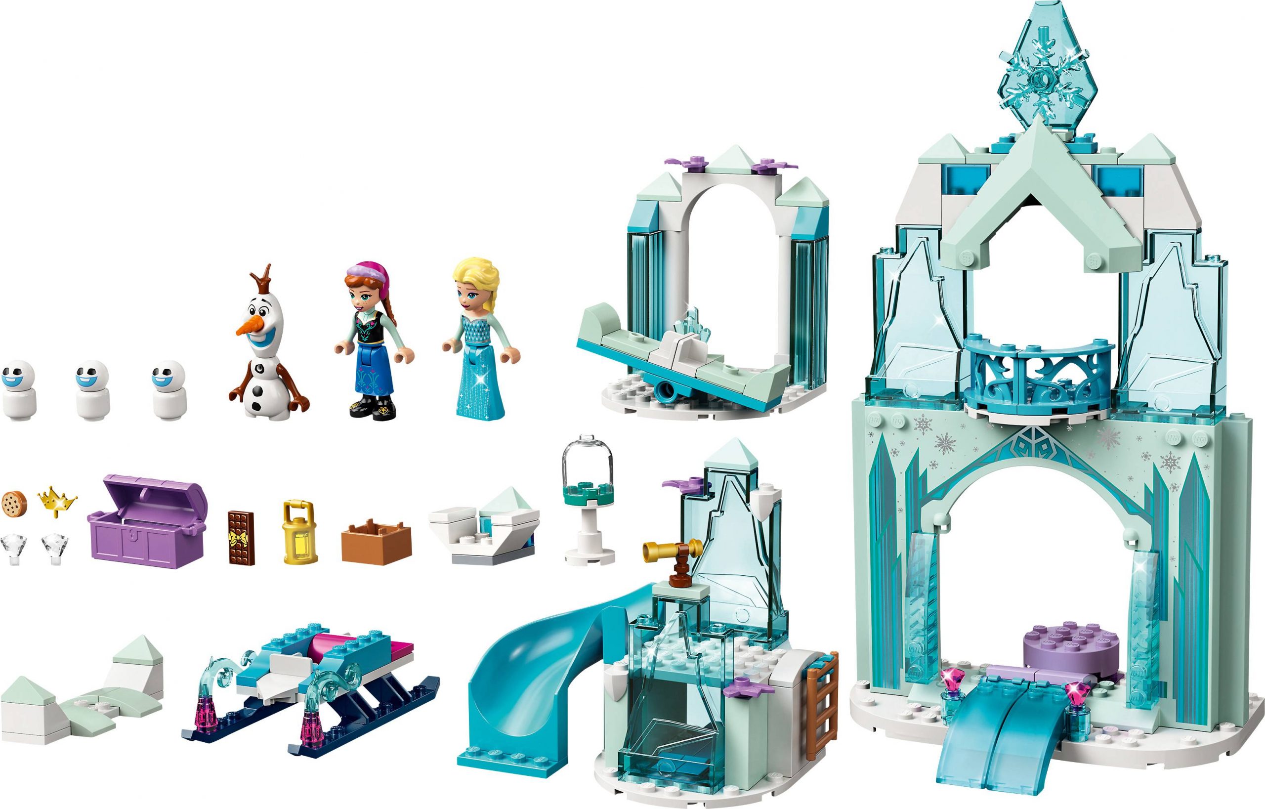 LEGO® 43194 DISNEY PRINCEZNY LEDOVÁ ŘÍŠE DIVŮ ANNY A ELSY - Obrázek 6