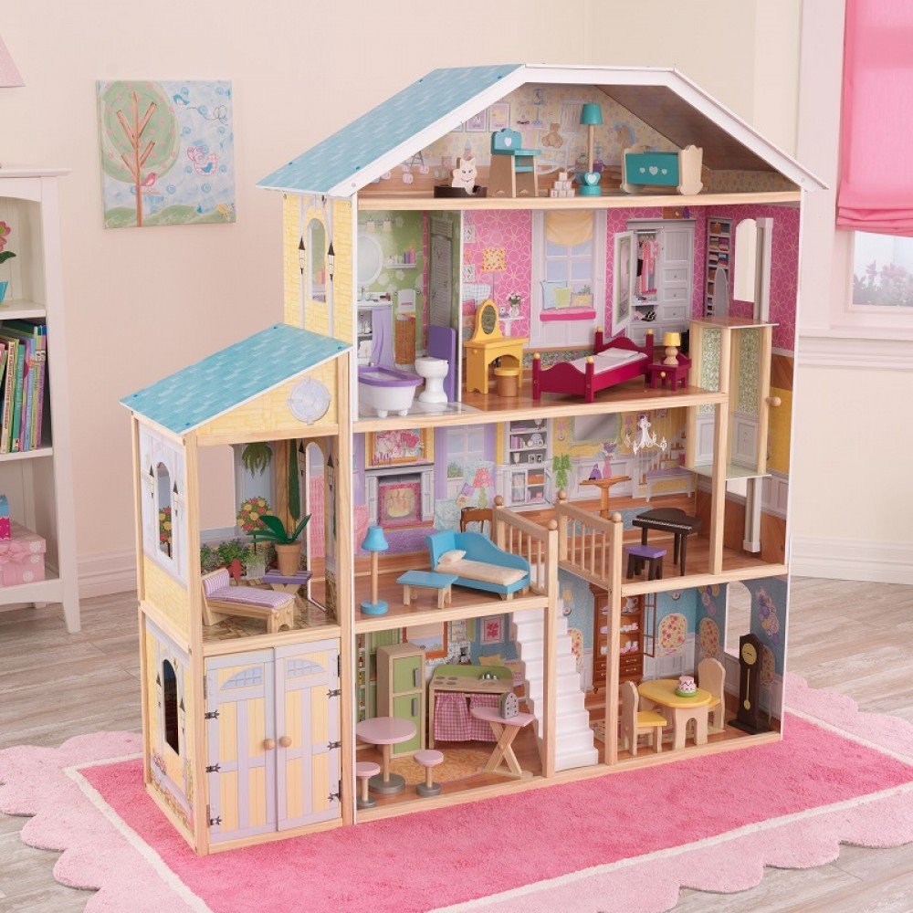 KIDKRAFT Domeček pro panenky Majestic Mansion 65252 - Obrázek 3