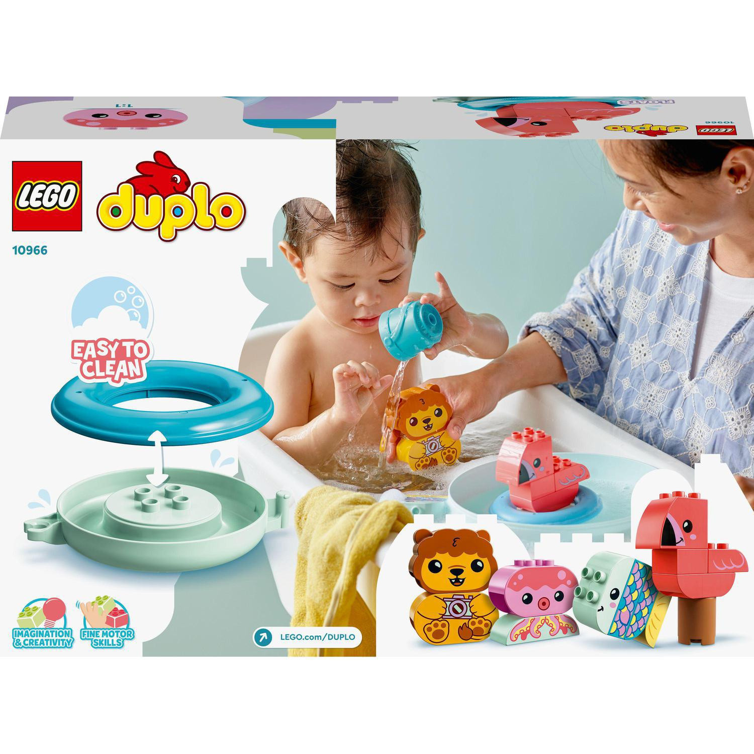 LEGO Duplo 10966 Legrace ve vaně plovoucí ostrov se zvířátky - Obrázek 7