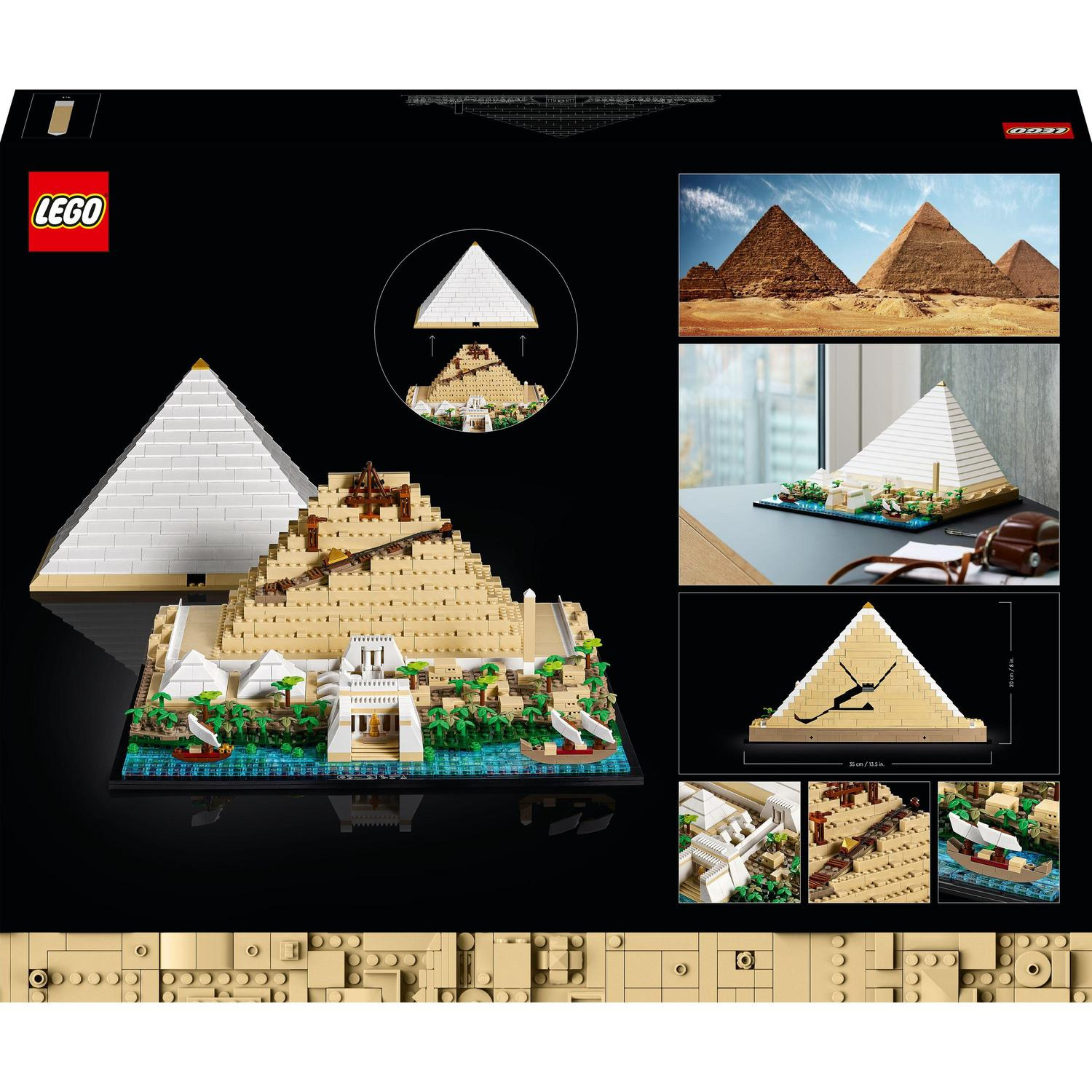 LEGO Architecture 21058 Velká pyramida v Gíze - Obrázek 10