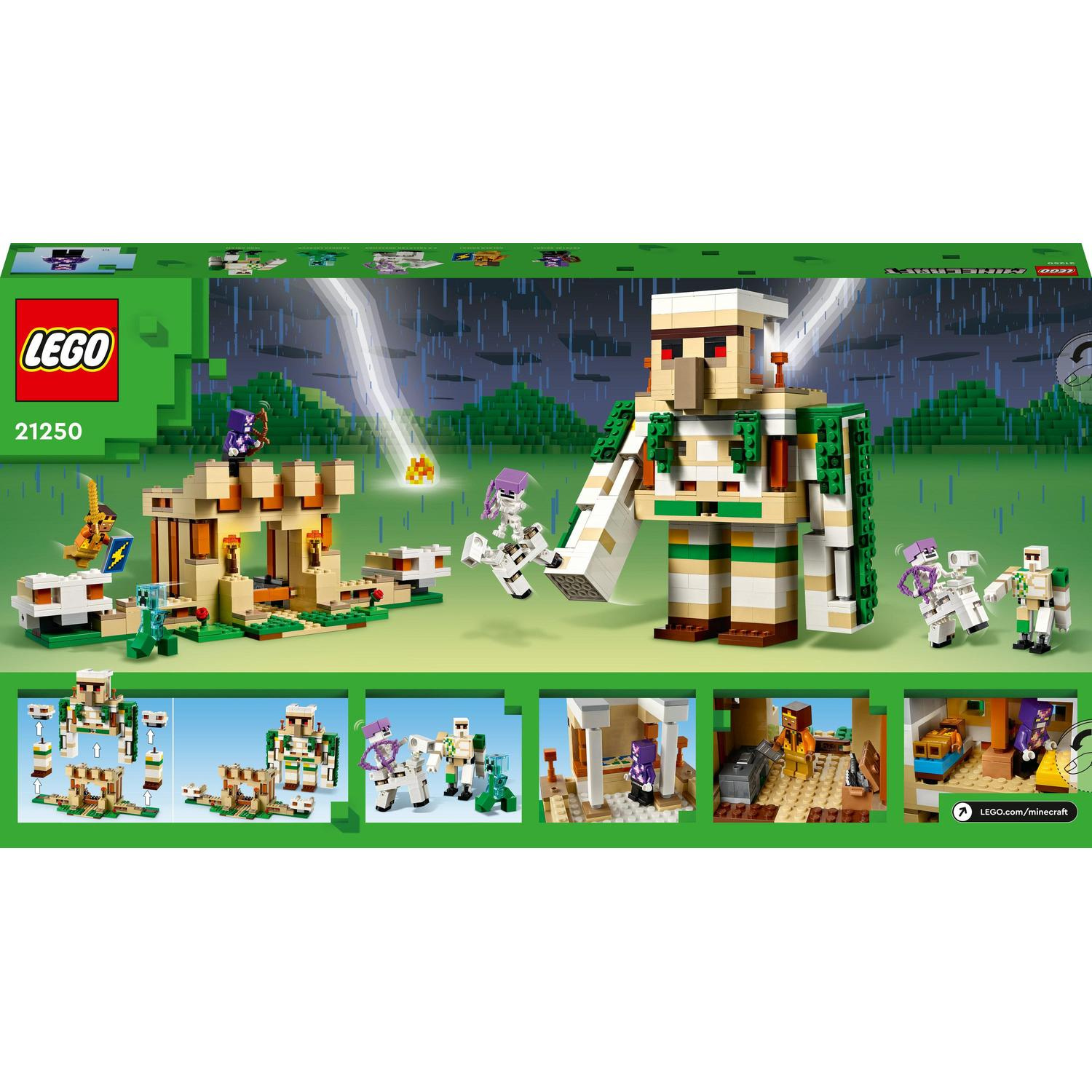 LEGO® Minecraft® 21250 Pevnost železného golema - Obrázek 2