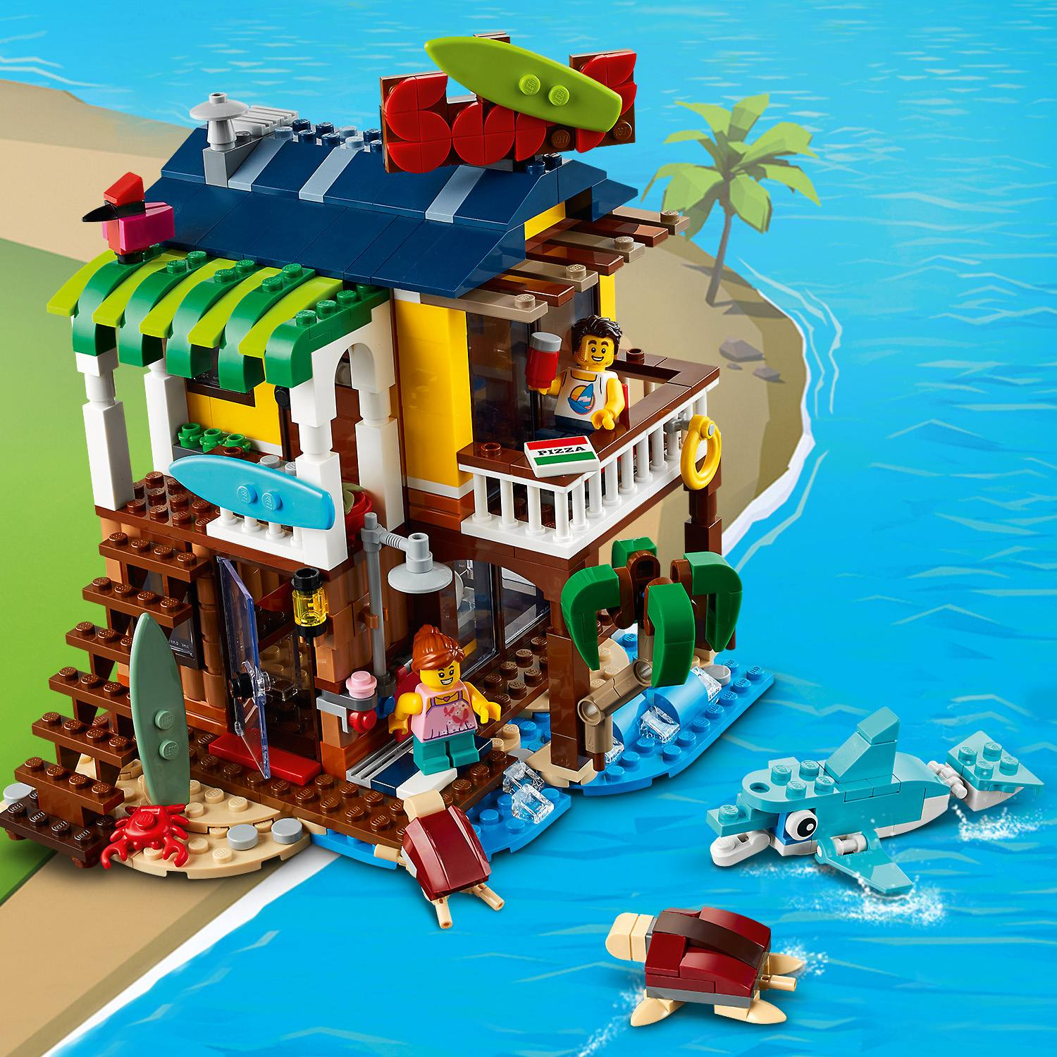 LEGO® Creator 31118 Surfařský dům na pláži - Obrázek 6