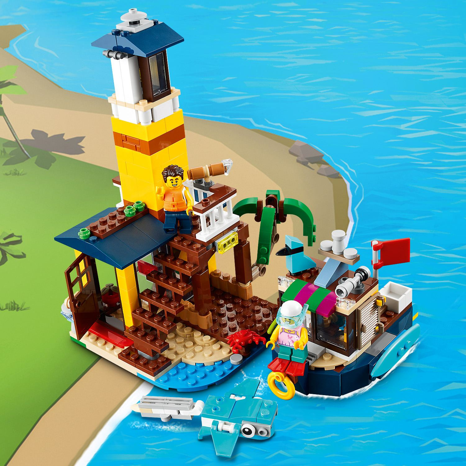 LEGO® Creator 31118 Surfařský dům na pláži - Obrázek 5