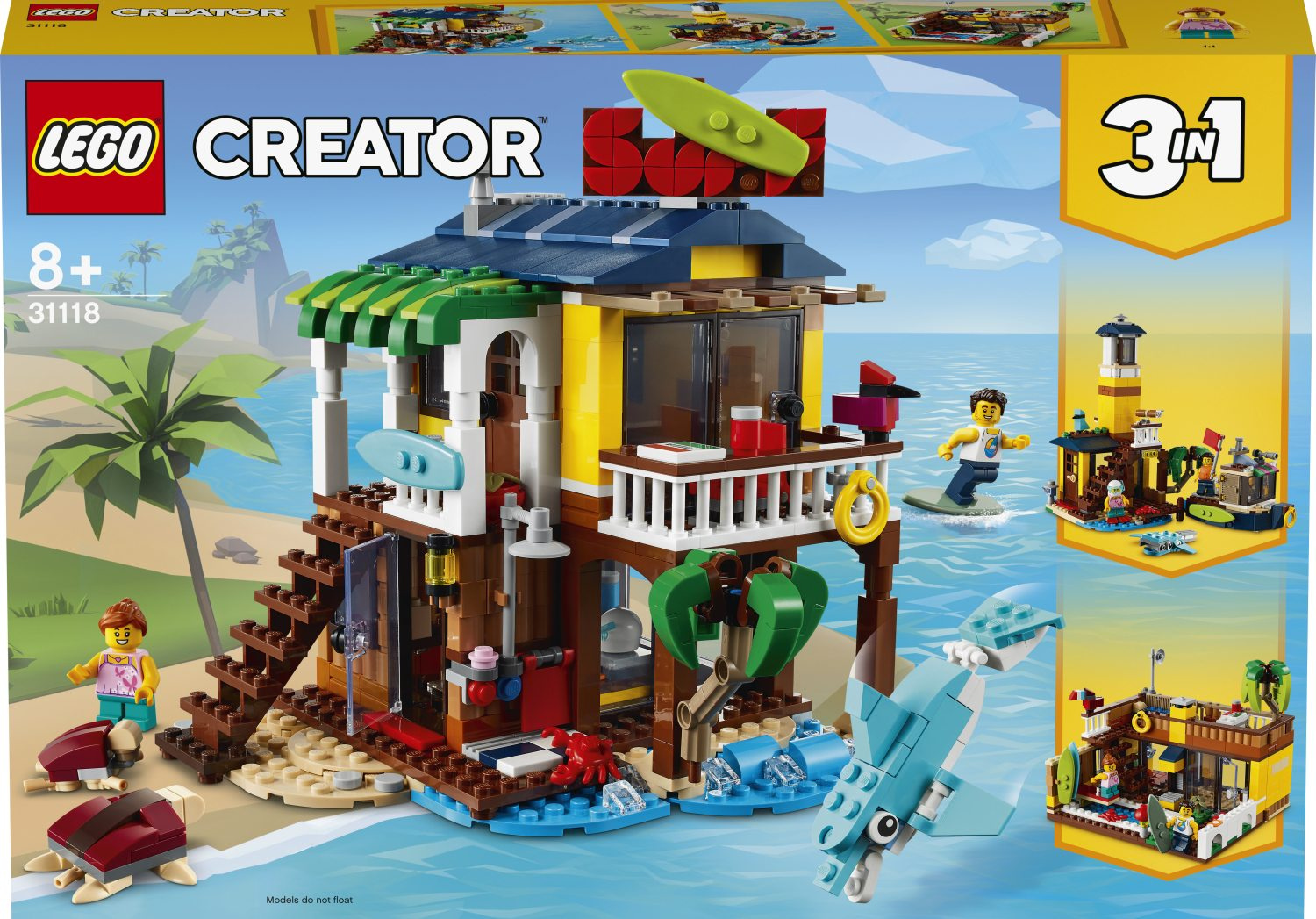 LEGO® Creator 31118 Surfařský dům na pláži - Obrázek 3