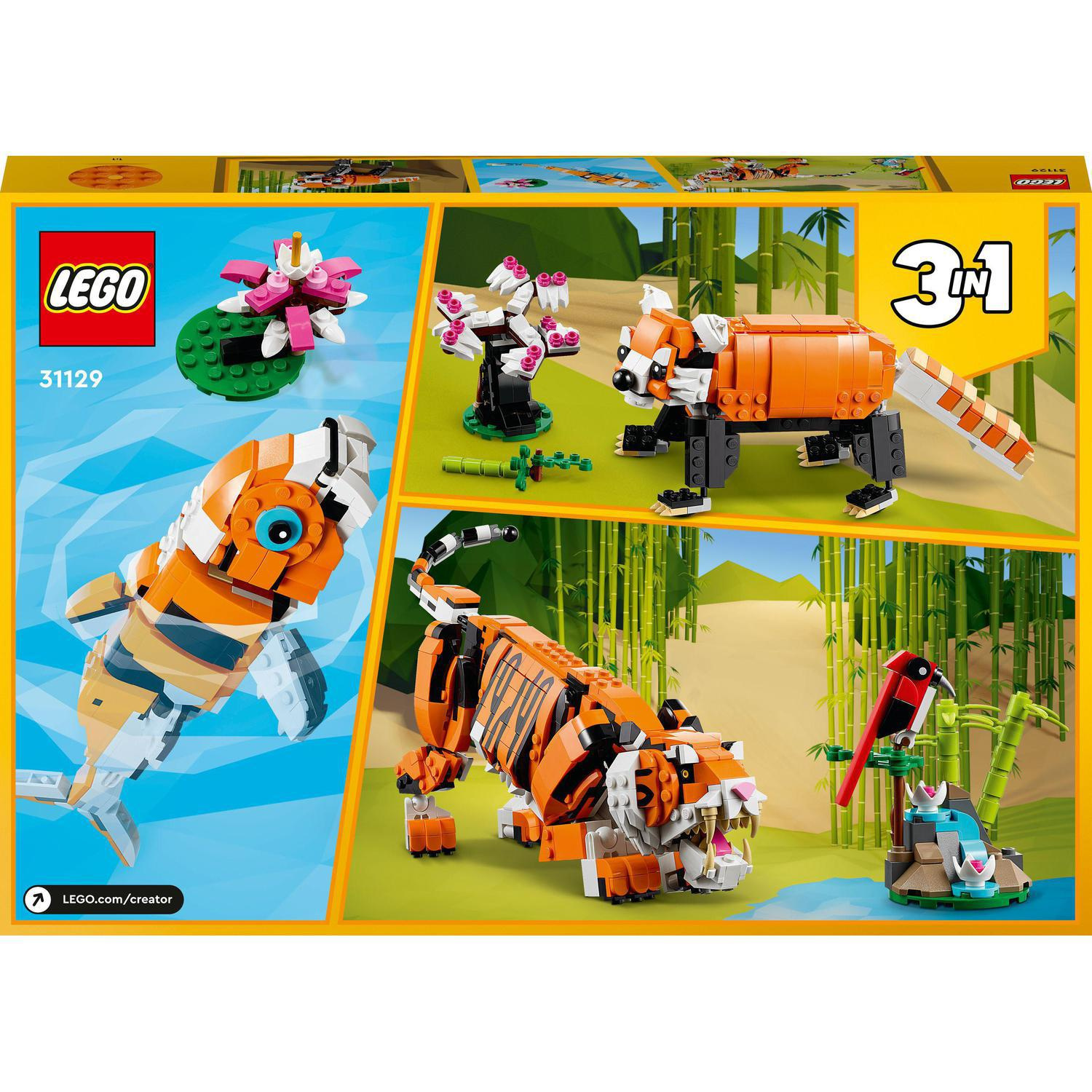 LEGO® Creator 3 v 1 31129 Majestátní tygr - Obrázek 5