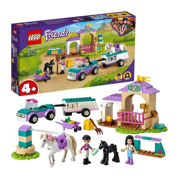 LEGO Friends 41441 Auto s přívěsem a výcvik koníka