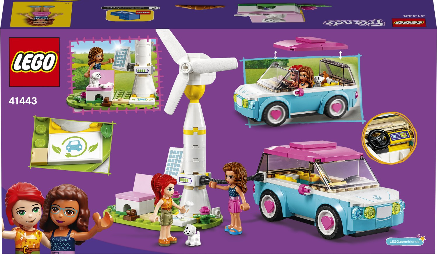LEGO® Friends 41443 Olivia a její elektromobil - Obrázek 2