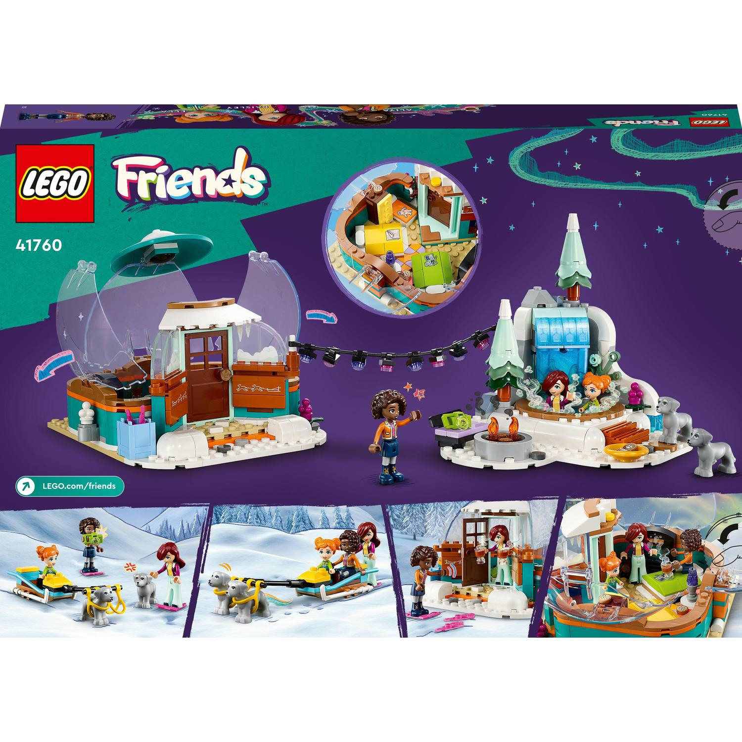 LEGO® Friends 41760 Zimní dobrodružství v iglú - Obrázek 2