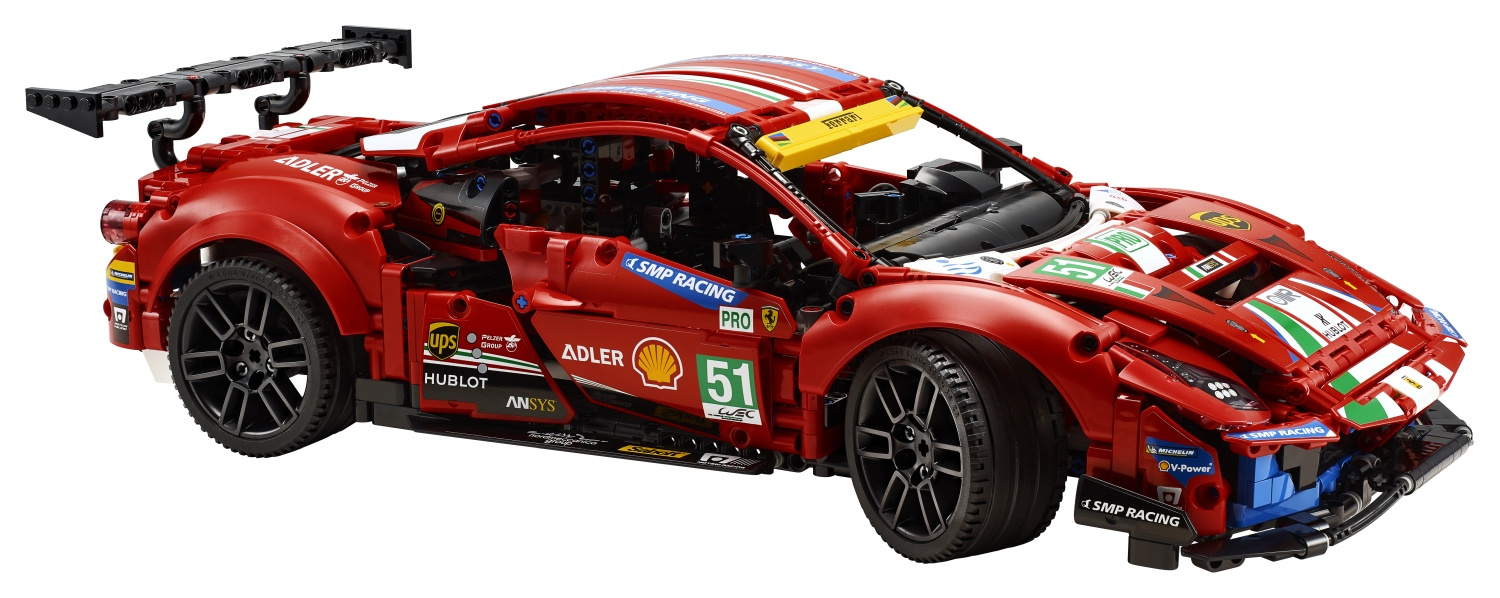 LEGO® Technic 42125 Ferrari 488 GTE AF Corse 51 - Obrázek 2