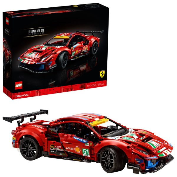 LEGO® Technic 42125 Ferrari 488 GTE AF Corse 51