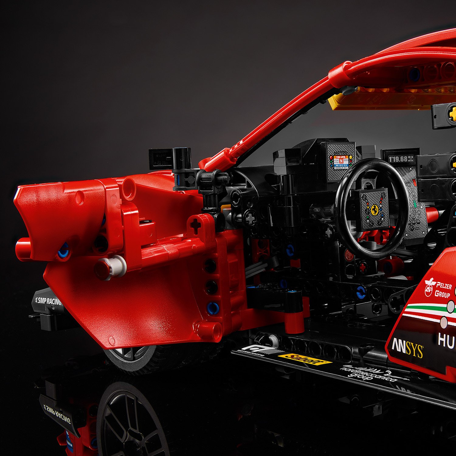 LEGO® Technic 42125 Ferrari 488 GTE AF Corse 51 - Obrázek 8