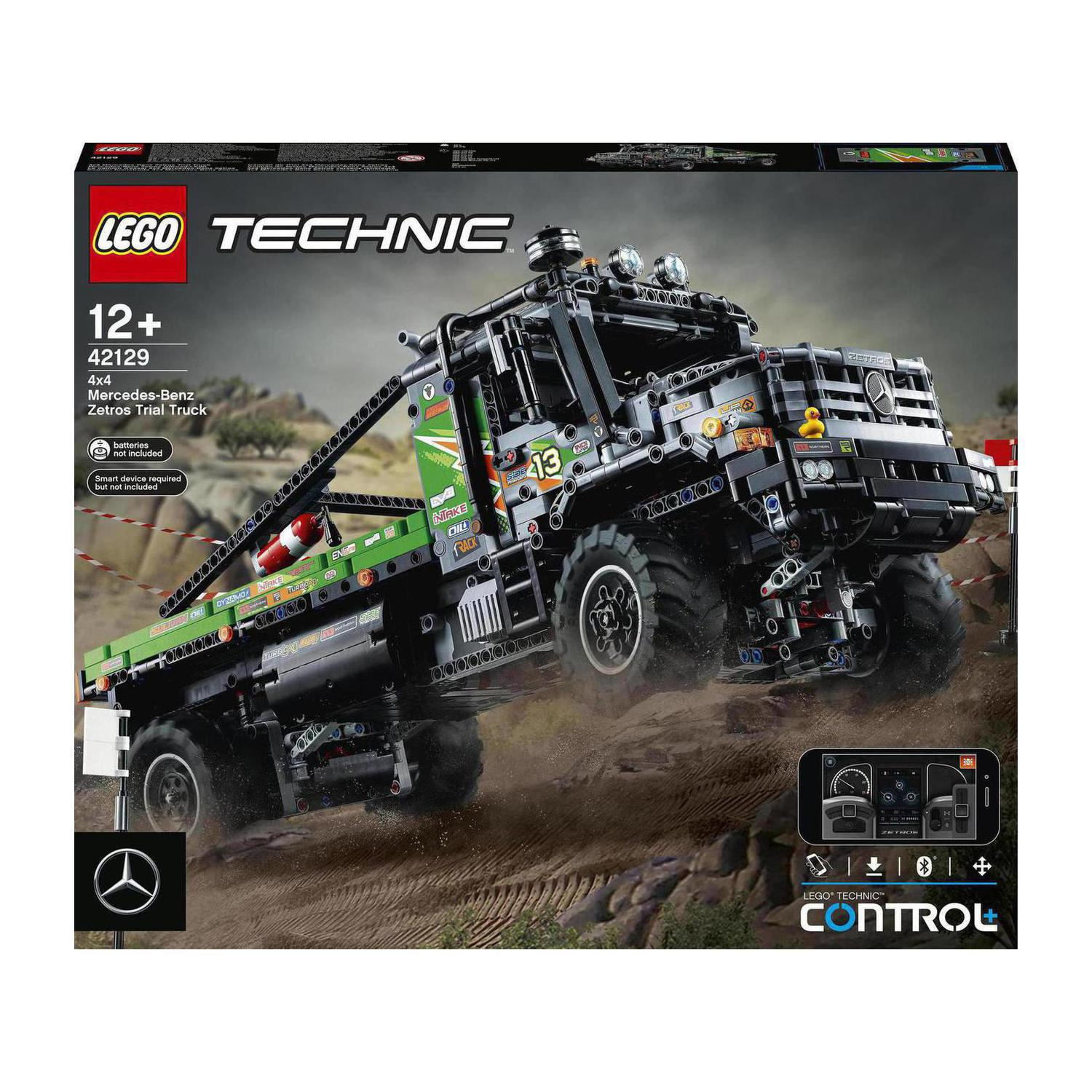 LEGO Technic 42129 Truck trialový vůz Mercedes-Benz Zetros 4x4 - Obrázek 6