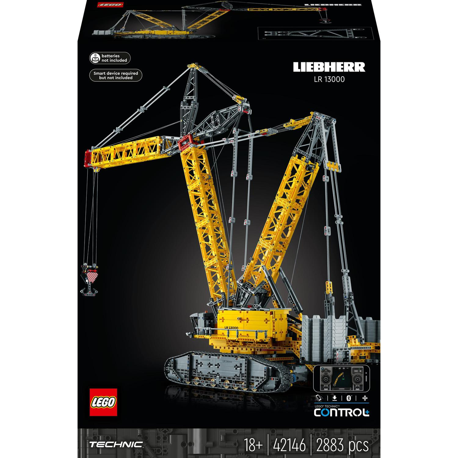 LEGO® Technic 42146 Pásový jeřáb Liebherr LR 13000 - Obrázek 3