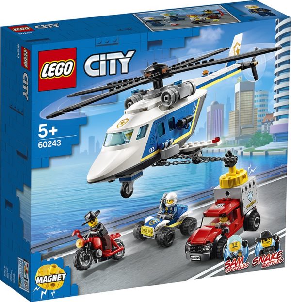 LEGO® City 60243 Pronásledování s policejní helikoptérou