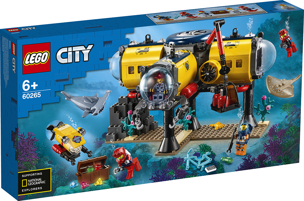 LEGO® City 60265 Oceánská průzkumná základna
