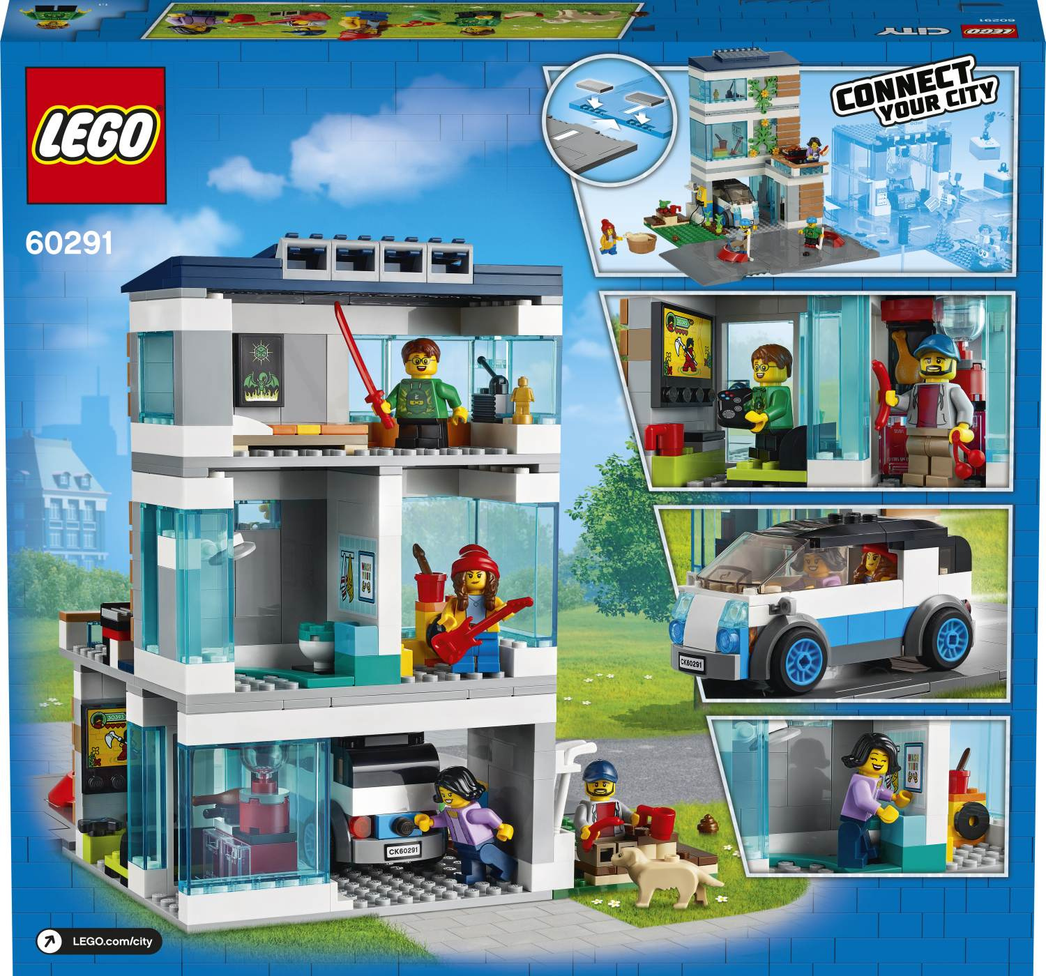 LEGO City 60291 Moderní rodinný dům - Obrázek 10