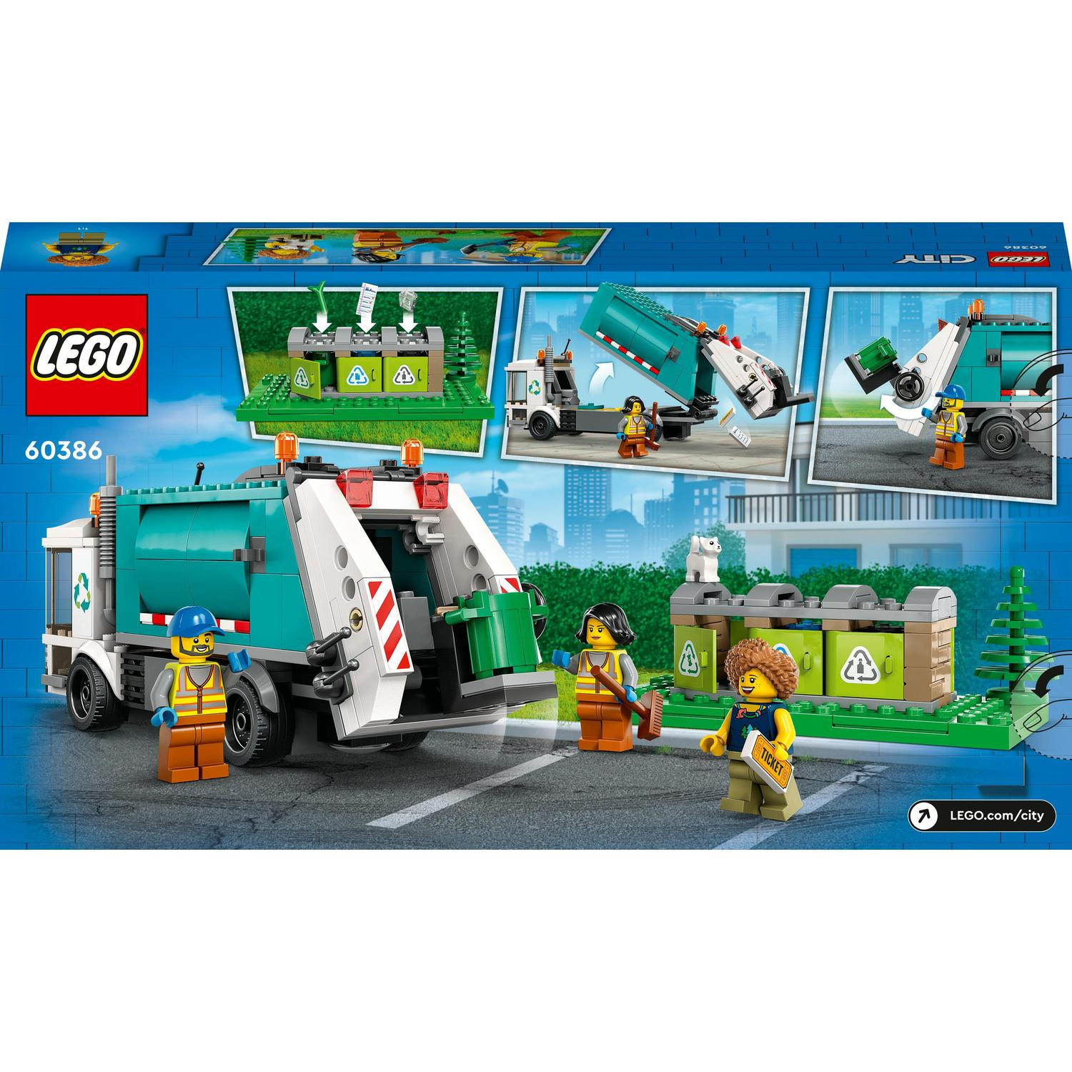 LEGO® City 60386 Popelářský vůz - Obrázek 2