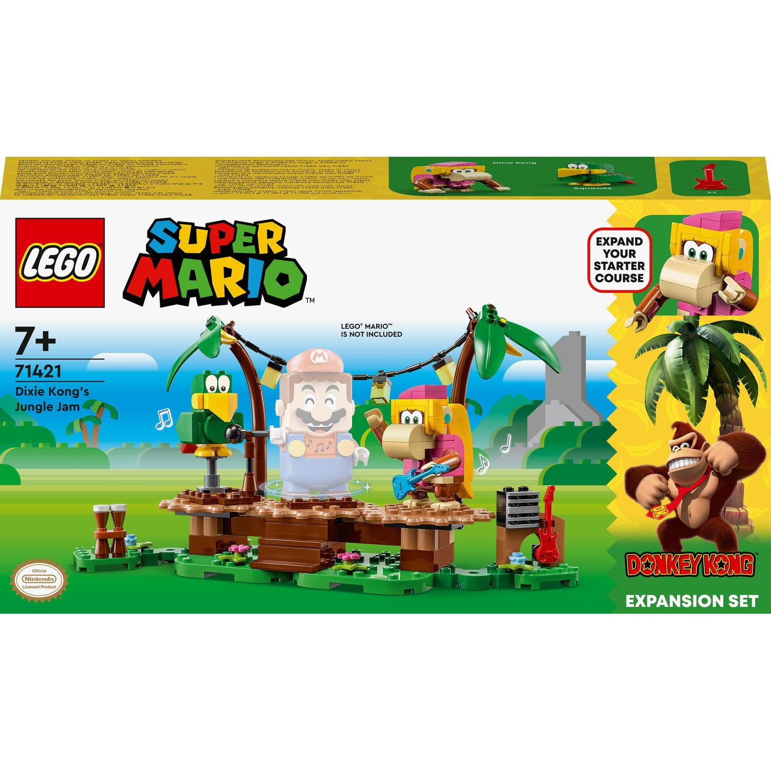 LEGO® Super Mario™ 71421 Dixie Kong a koncert v džungli – rozšiřující set - Obrázek 3