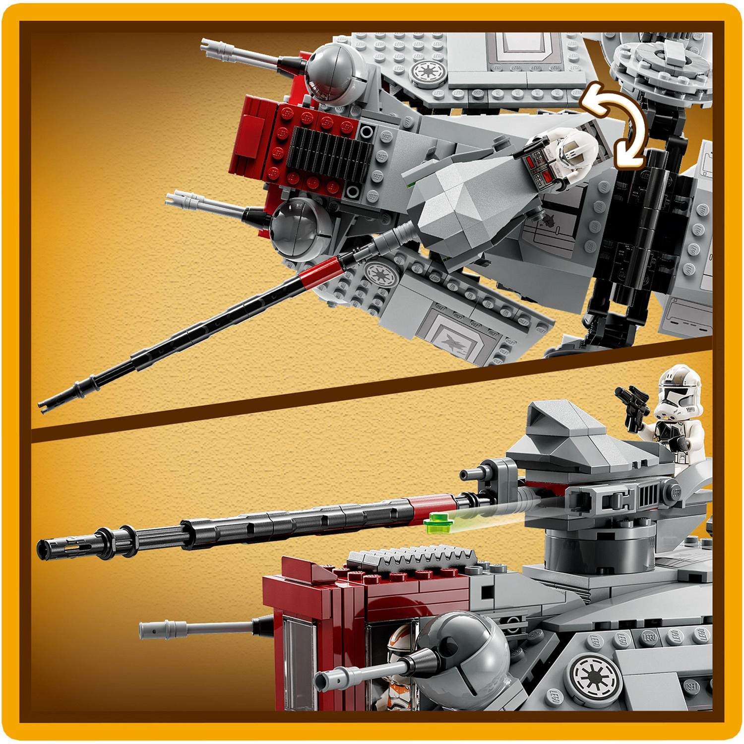 LEGO Star Wars 75337 AT-TE Walker - Obrázek 9