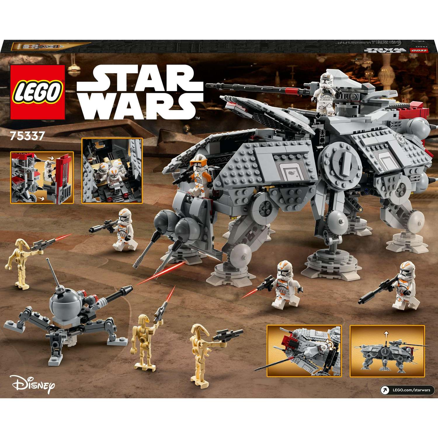 LEGO Star Wars 75337 AT-TE Walker - Obrázek 5