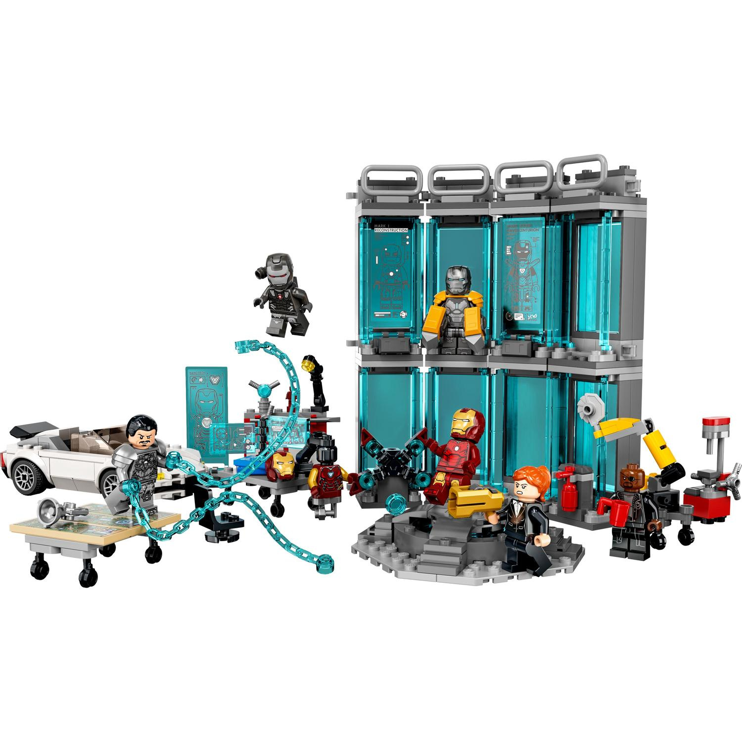 LEGO Marvel 76216 Zbrojnice Iron Mana - Obrázek 3