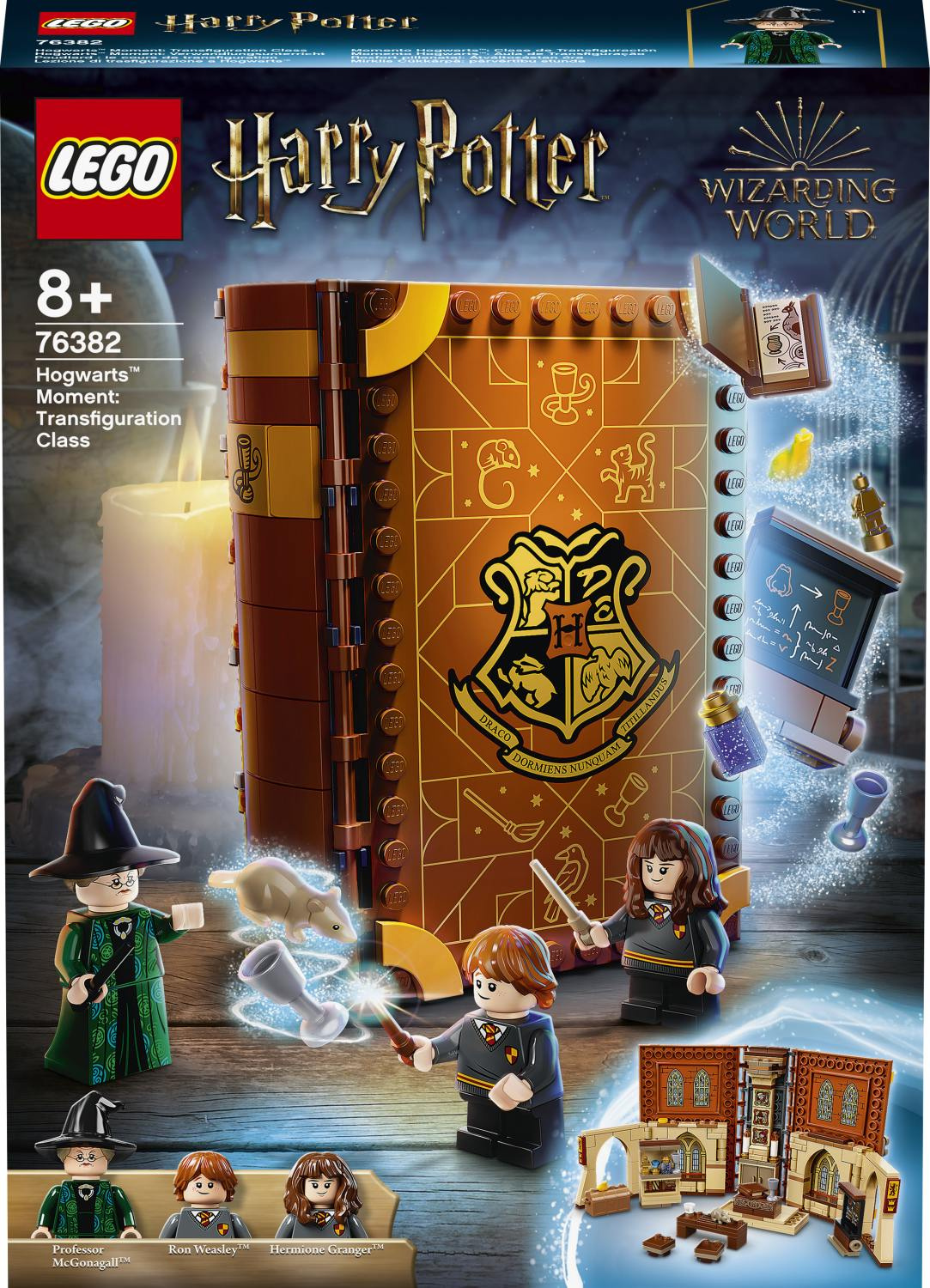 LEGO® Harry Potter™ 76382 Kouzelné momenty z Bradavic: Hodina přeměňování