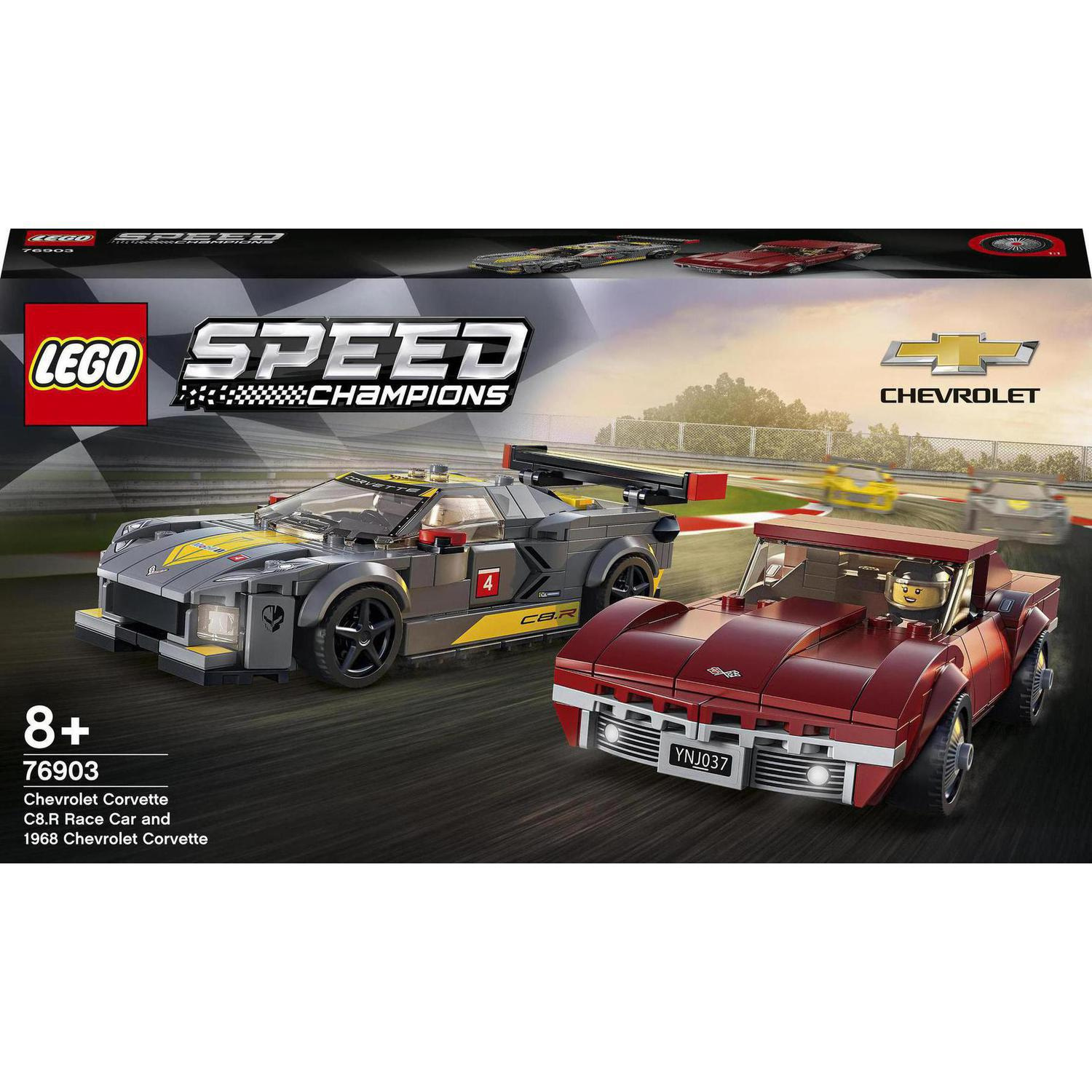 LEGO® Speed Champions 76903 Chevrolet Corvette C8.R a 1968 Chevrolet Corvett - Obrázek 9