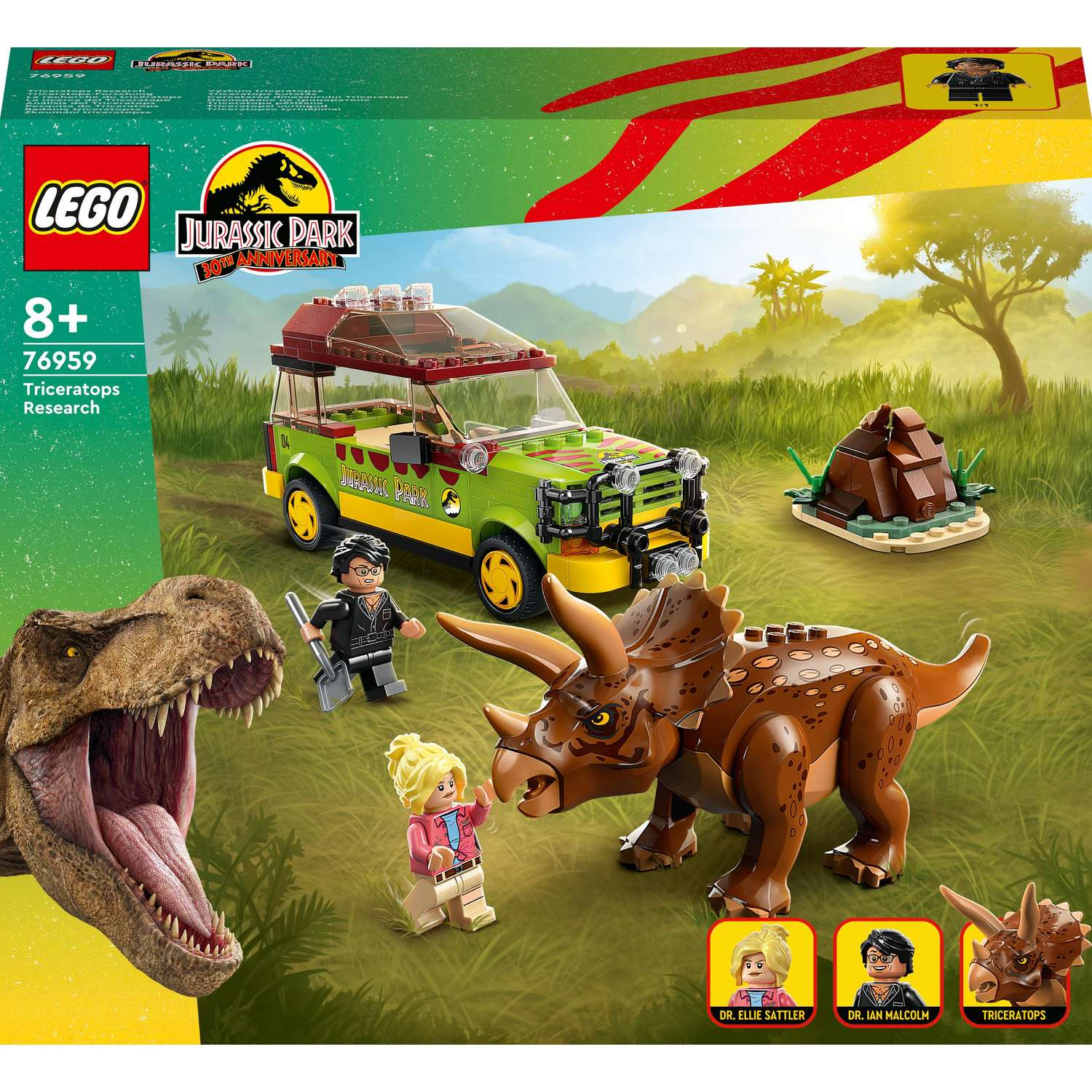 LEGO® Jurassic World™ 76959 Zkoumání triceratopse - Obrázek 9