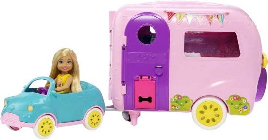 Mattel Panenka Barbie Chelsea a karavan FXG90 - Obrázek 6
