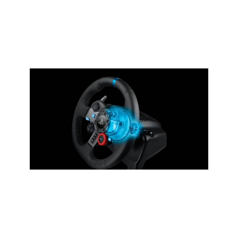 Logitech G29 Driving Force pro PS3, PS4, PC + pedály (941-000112) černý - Obrázek 6