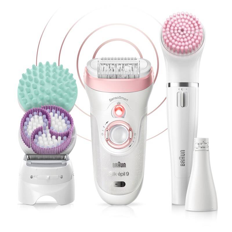 Braun Silk-épil Beauty Set 9 9-995 Flamingo bílý - Obrázek 7